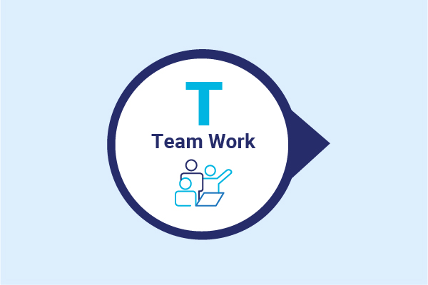 Team Work Circle